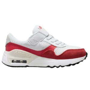 Nike Air Max SYSTM (PS) White University Red Size 3Y (New)
